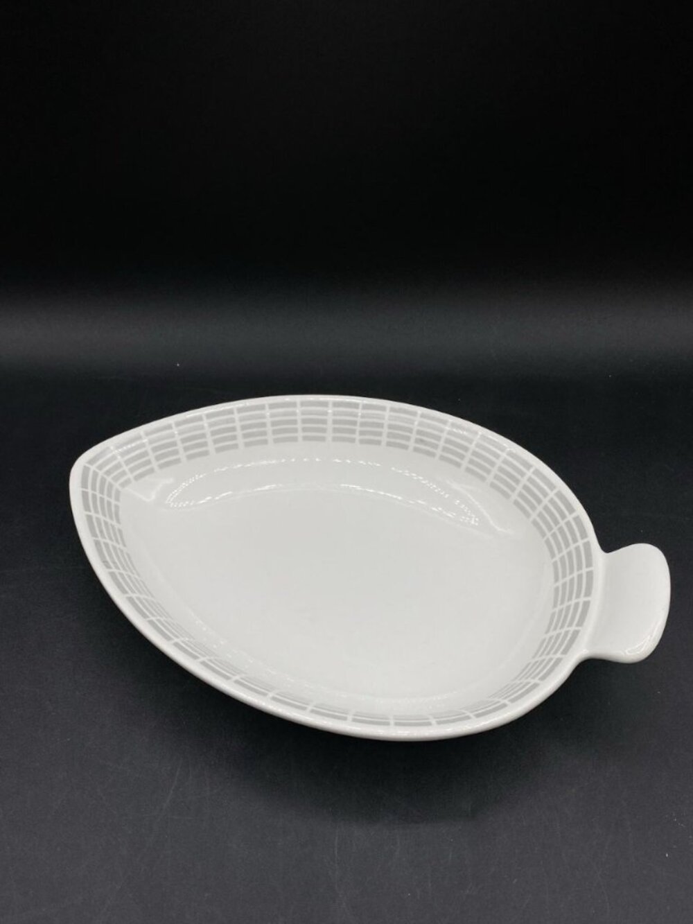 Rorstrand Persienne Pattern Teardrop Handle Bowl Dish Sweden Vintage